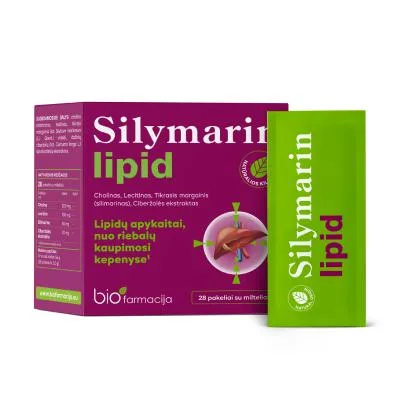 Biofarmacija Silymarin Lipid pulveris N28