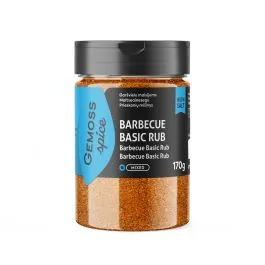 GARŠVIELU MAISĪJUMS BARBECUE BASIC RUB 170G GEMOSS SPICE