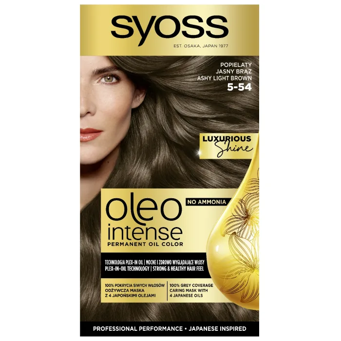 MATU KRĀSA SYOSS OLEO INTENSE 5-54 PELNU GAIŠI BRŪNS