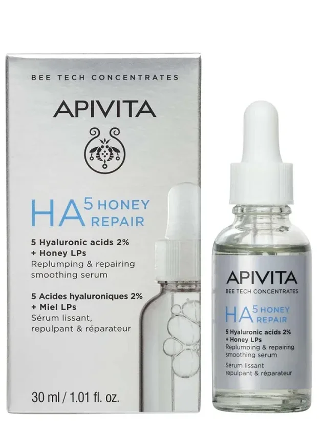 Apivita HA5 atjaunojošs serums ar medu, 30 ml