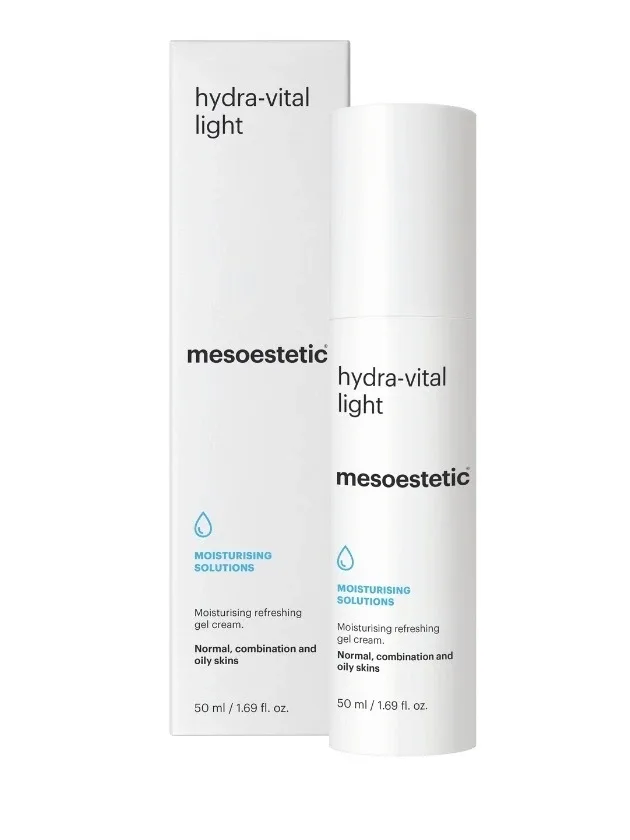 Mesoestetic Hydra-Vital Light atjaunojošs gels ādas mitrināšanai, 50 ml