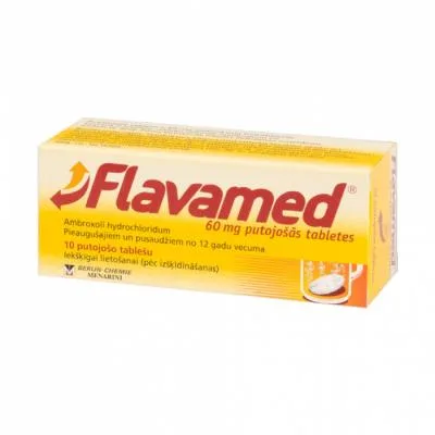 Flavamed 60 mg putojošās tabletes N10