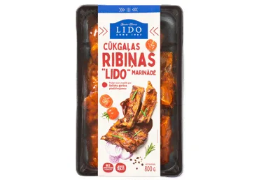 CŪKGAĻAS RIBIŅAS MARINĀDĒ LIDO 800G