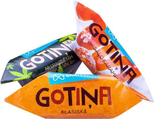SKRĪVERU GOTIŅA ASORTI 1KG