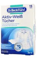 DR.BECKMANN ACTIVE-WHITE VEĻAS BALINĀŠANAS SALVETES, 15GAB