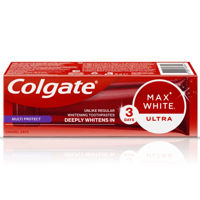 ZOBU PASTA COLGATE MAX WHITE ULTRA MULTI PROTECT 50ML