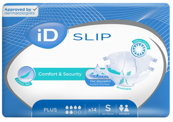 Id Expert Slip Plus S (50-90 cm) autiņbiksītes, 14 gab.