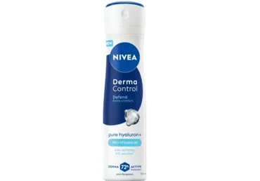 IZSMIDZINĀMS DEZODORANTS NIVEA DERMA CONTROL DEFEND SIEVIETĒM 150ML