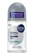 NIVEA MEN DERMA CONTROL CLINICAL 100H ULTRA COMFORT RULLĪŠA ANTIPERSPIRANTS VĪRIEŠIEM, 50ML