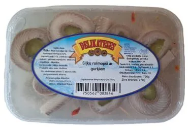 SIĻĶU ROLMOPŠI AR GURĶI DELIKATESES 700G