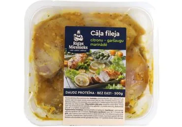 CĀĻA FILEJA CITRONU-ZAĻUMU MARINĀDĒ RM 500G