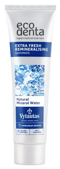 Ecodenta Vytautas Mineral Water zobu pasta, 100 ml