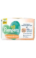 PAMPERS HARMONIE CALENDULA MITRĀS SALVETES, PLASTIC FREE, 3X44GAB.