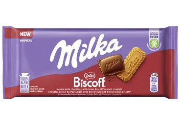 PIENA ŠOKOLĀDE MILKA BRISCOFF 90G