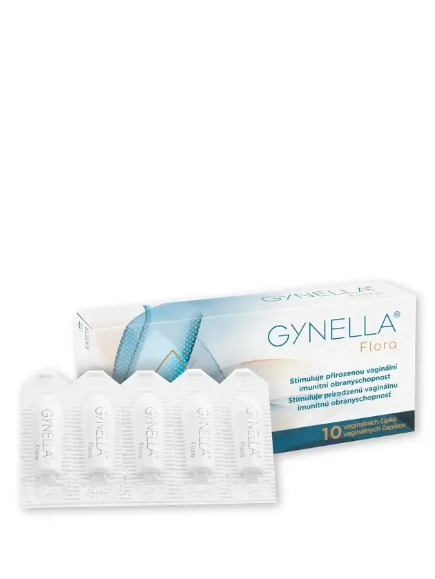 Gynella Flora vaginālās svecītes, 10 gb.