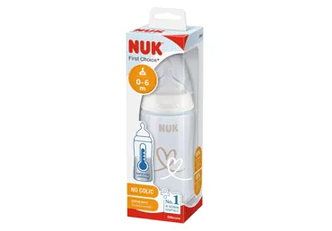 PUDELE NUK FIRST CHOICE M 300ML 3M+