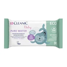 MITRĀS SALVETES CLEANIC ECO PURE WATER 50GAB.