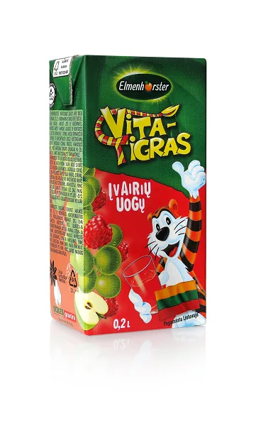 SULAS DZĒRIENS VITA TIGRA DAŽĀDU OGU, 0.2L