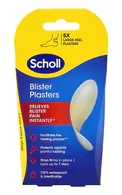 Scholl Lielie plāksteri papēžu tulznām, 5 gab.