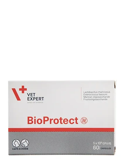 Vetexpert Bioprotect papildbarība suņiem un kaķiem, 60 kapsulas