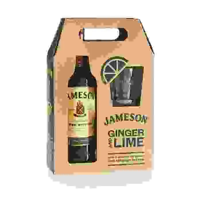 Viskijs Jameson 40% 0,7 l + 2 glāzes