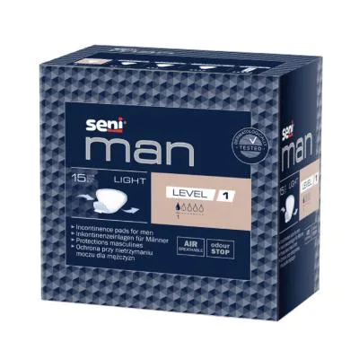 Урологические вкладыши Seni Man Light для мужчин, 15 шт.