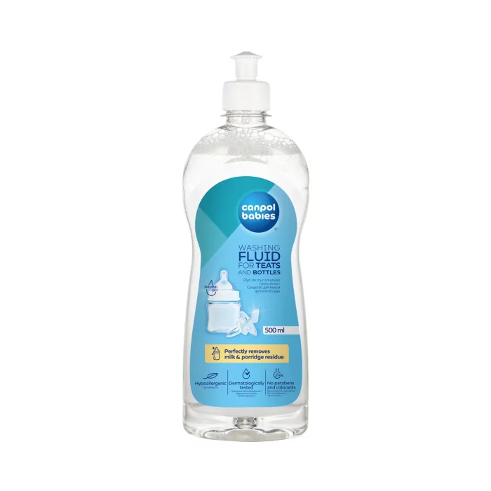 MAZGĀŠANAS LĪDZEKLIS PRIEKŠ UZGAĻIEM UN PUDELĒM CANPOL BABIES 500ML 1/500