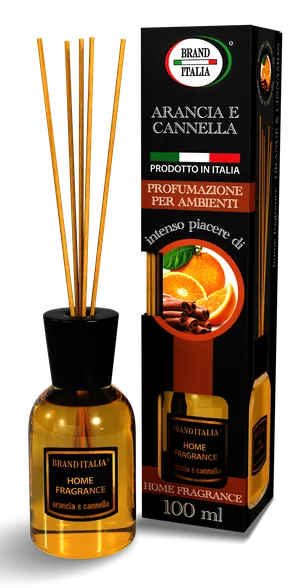 Brand Italia Orange and Cinnamon mājas aromāts, 100 ml