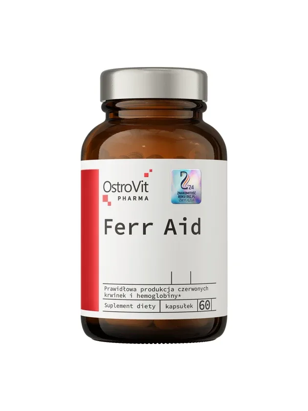 Ostrovit Pharma Ferr Aid kapsulas, 60 gb.