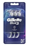 GILLETTE BLUE3 VIENREIZĒJIE VĪRIEŠU SKUVEKĻI, 3GAB.