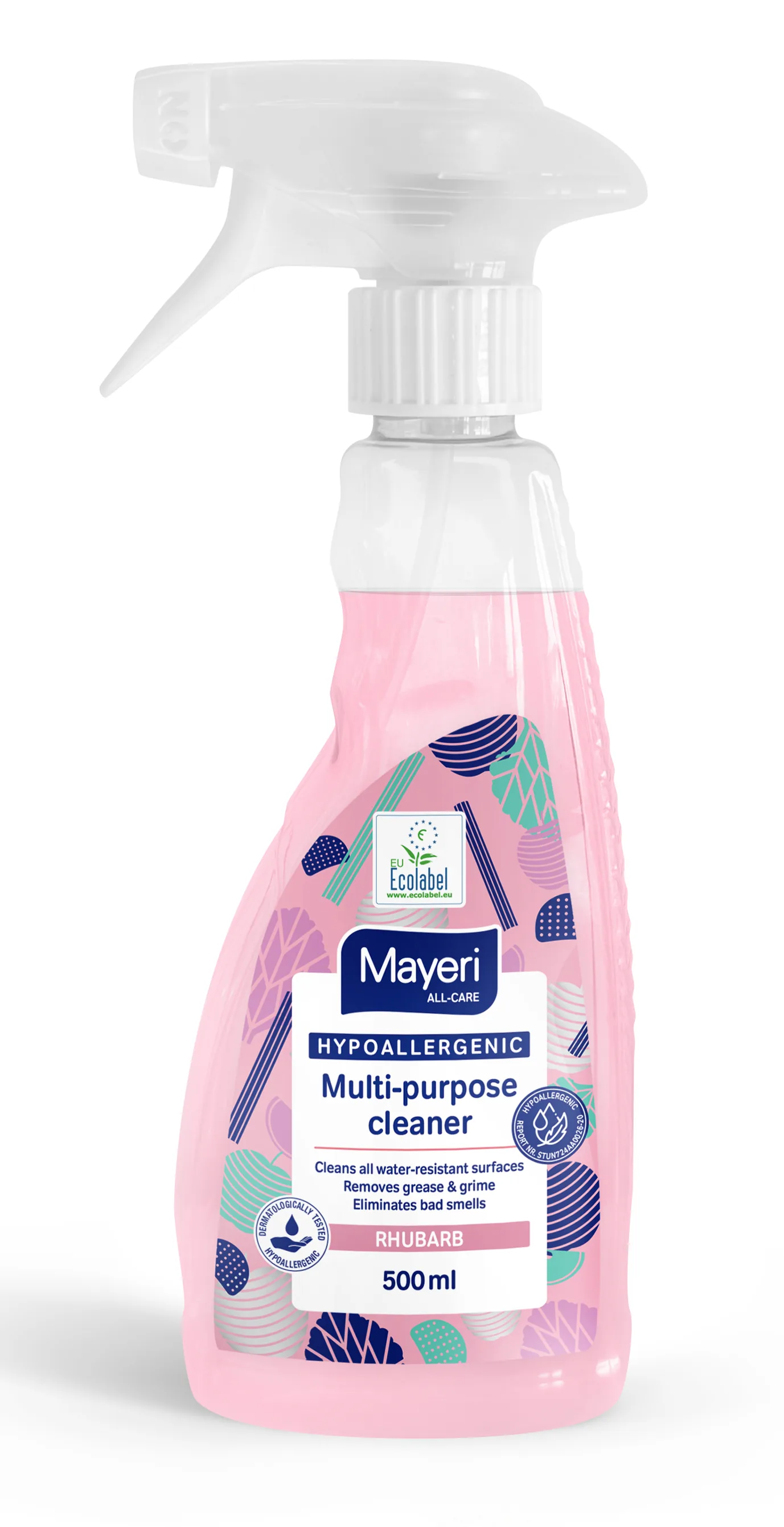 MAYERI ALL-CARE RHUBARB UNIVERSĀLS TĪRĪŠANAS LĪDZEKIS, 500ML