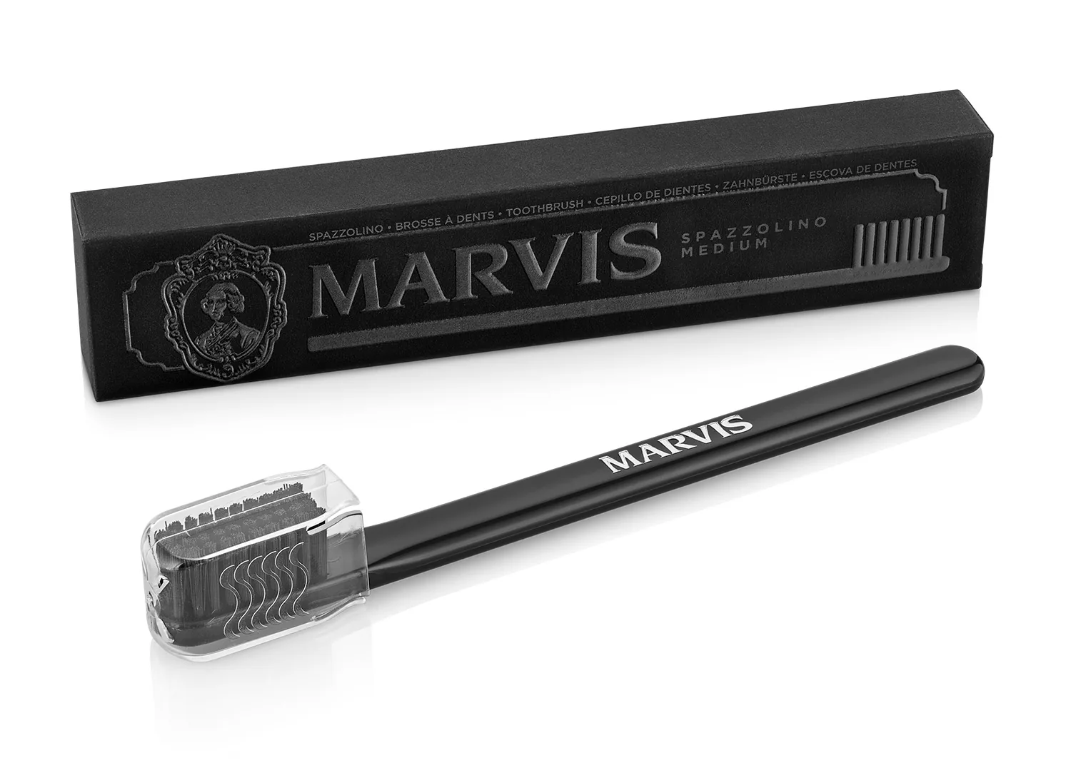 ZOBU BIRSTE MARVIS BLACK MEDIUM, 1GAB