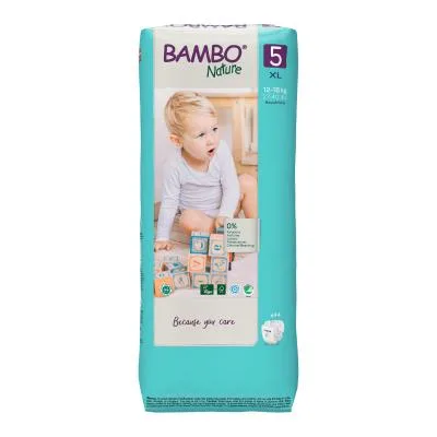 Bambo Nature autiņbiksītes 5.izmērs 12-18 kg N44