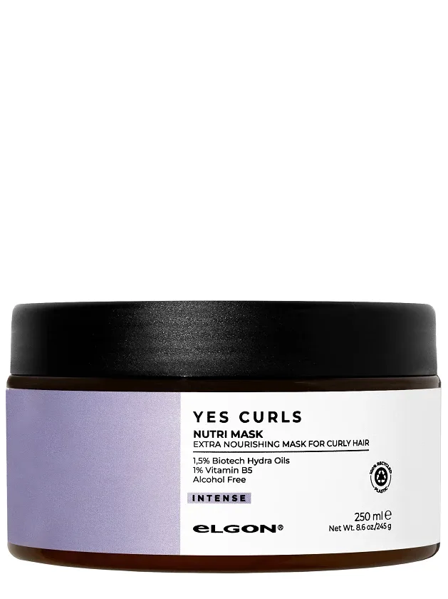 Elgon Yes Curls barojoša maska cirtainiem matiem, 250 ml