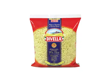 MAKARONI DIVELLA STELINE ZVAIGZNĪTES 500G