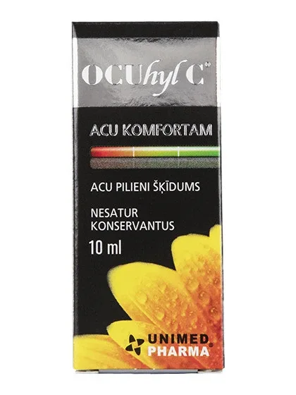 Ocuhyl C acu pilieni, 10 ml