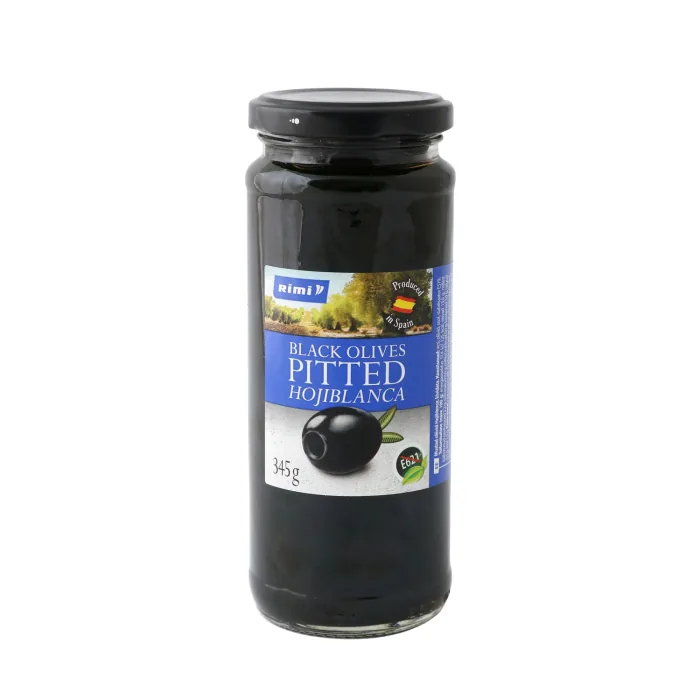 MELNĀS OLĪVAS RIMI BEZ KAULIŅIEM 345G/160G
