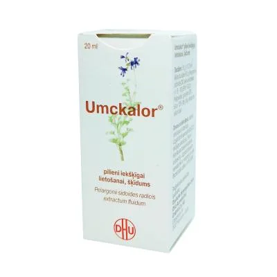 Umckalor Pilieni iekšķīgai lietošanai, šķīdums 20 ml
