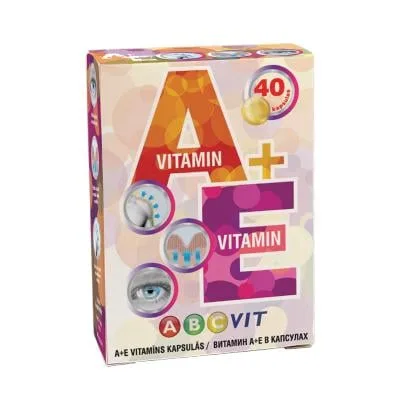 A+E vitamin abcvit kapsulas N40