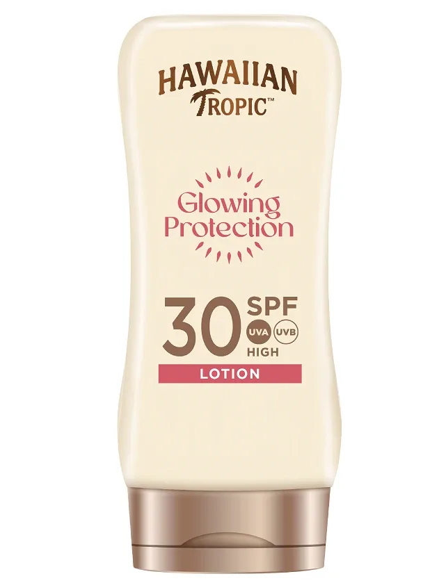 Hawaiian Tropic sauļošanās emulsija glowing protection SPF30, 180 ml