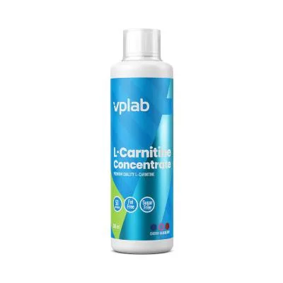 Vplab L-carnitine concentrate cherry-blueberry šķidrums 500 ml