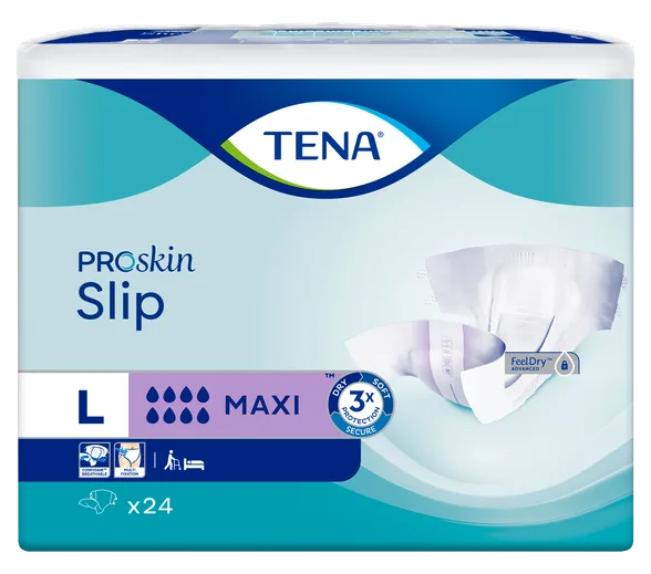 Подгузники для взрослых Tena Slip Maxi, Large, 24 шт.