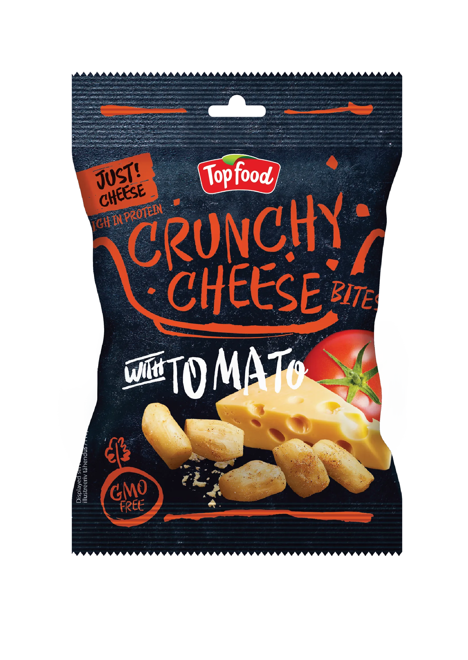 KRAUKŠĶĪGS SIERS TOP FOOD, TOMĀTS, 25 G