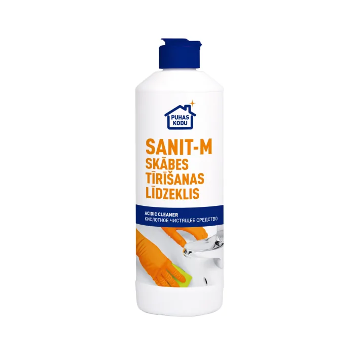 SKĀBES TĪRĪŠANAS LĪDZEKLIS SANIT-M 500ML