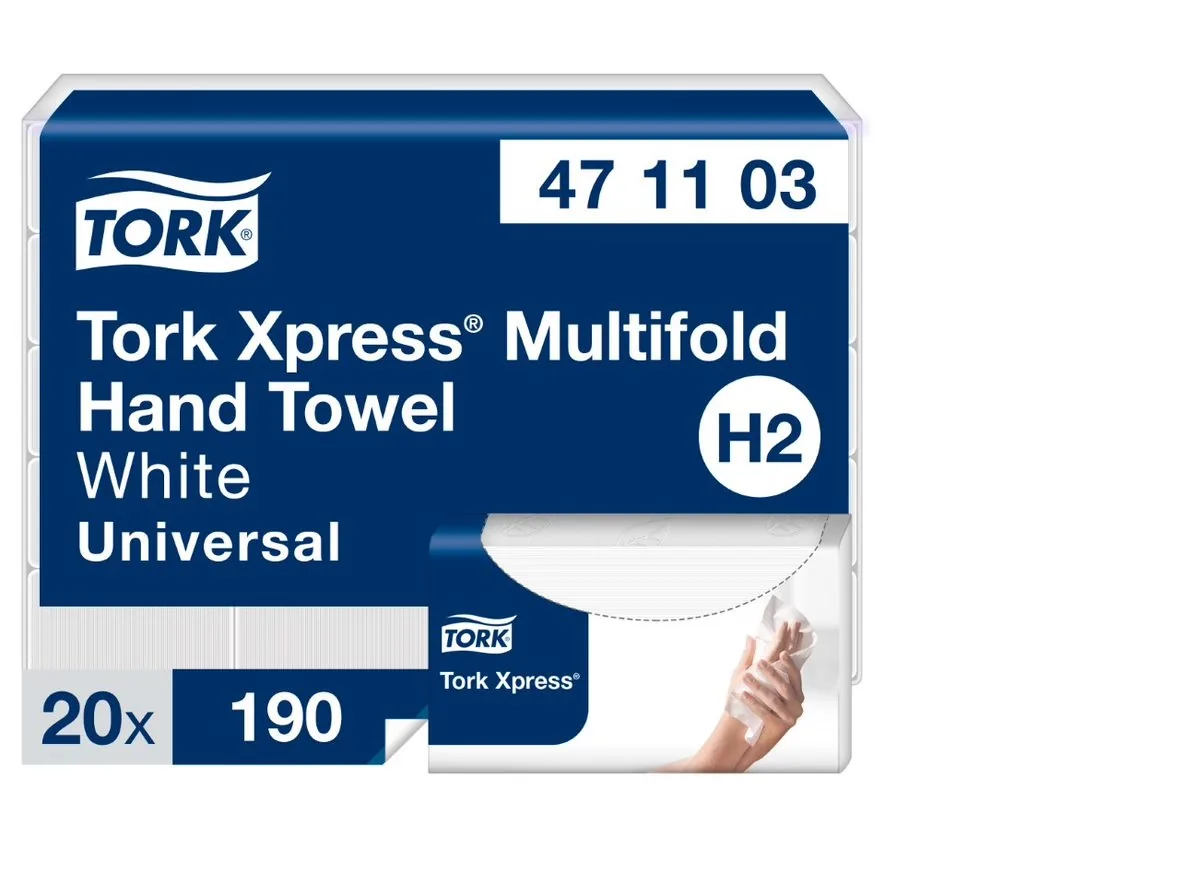 PAPĪRA SALVETES TORK MARATHON H2, 2 SLĀNI, 190 LAPAS, 471103