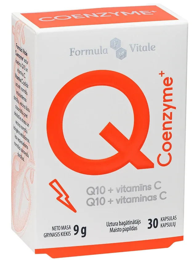 Formula Vitale keonzīms+ Q10, 30 kapsulas