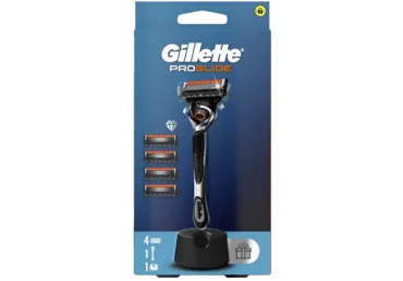 SKUVEKLIS GILLETTE PROGLIDE +4KASETES VĪRIEŠIEM