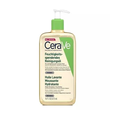 Cerave mitrinošā putojošā eļļa 473 ml