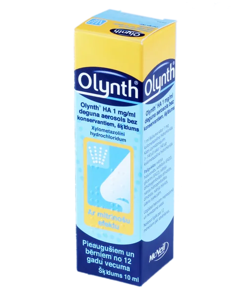 Olynth Ha 1 mg/ml deguna aerosols, 10 ml