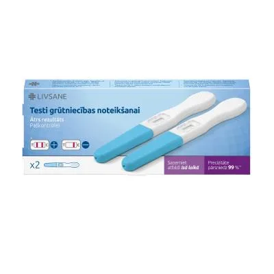 Livsane ātrais grūtniecības tests N2